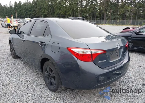 2015 Toyota Corolla Le Premium from USA, damaged, VIN 5YFBURHE6FP351463